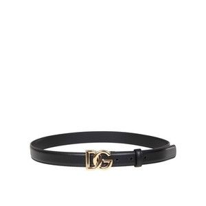 Dolce & Gabbana Belt In Calfskin With Crossed Dg Logo - NWT